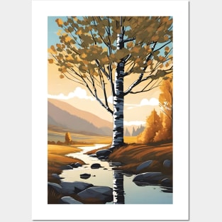 Morning Birch Posters and Art